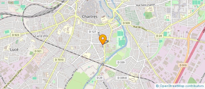 localisation de l'entreprise SNC VALLORY à CHARTRES