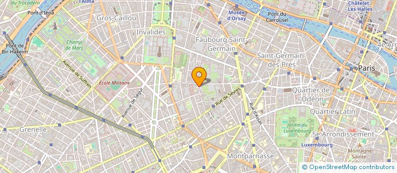 localisation de l'entreprise SNC VANEAU NC à PARIS
