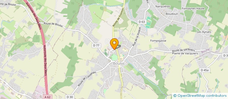 localisation de l'entreprise SNC VANHILLE-VIER  BOULOC