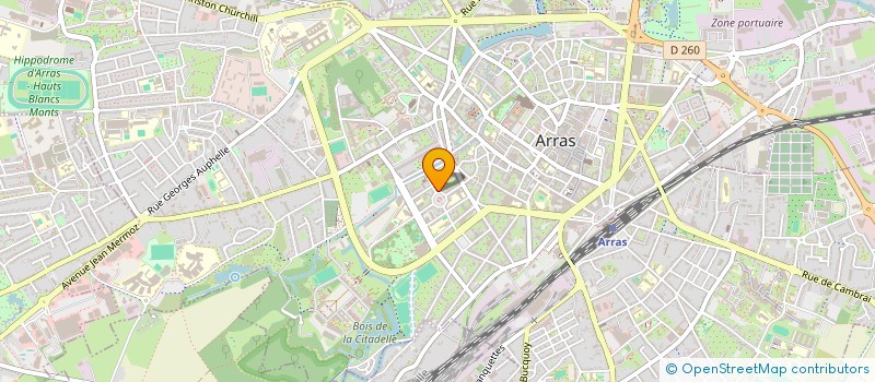 localisation de l'entreprise SNC VASILIADIS DEWILDE à ARRAS