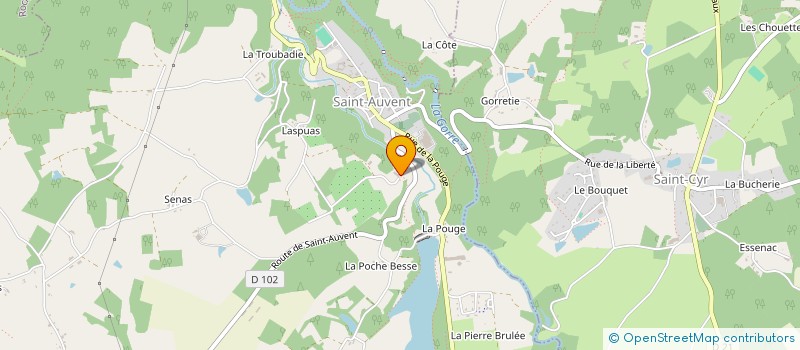localisation de l'entreprise SNC VERGER DE FOUGERAS à SAINT-AUVENT