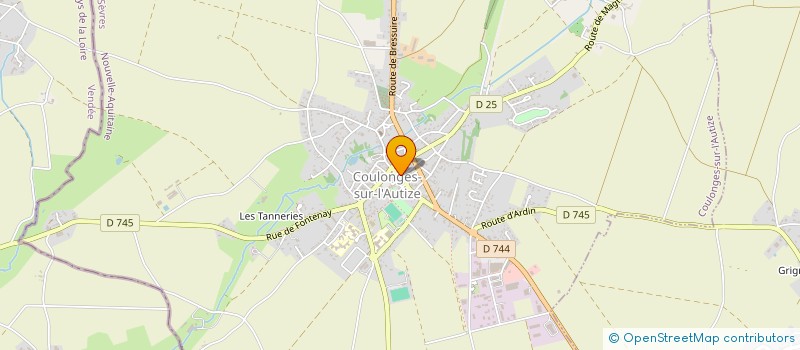 localisation de l'entreprise SNC VI-TA-VIE à COULONGES-SUR-L'AUTIZE