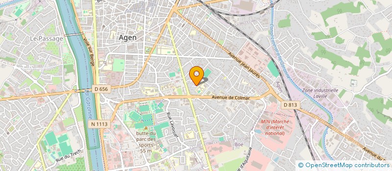 localisation de l'entreprise SNC VICTORINE OLIVIER ET CIE à AGEN