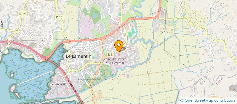 localisation de l'entreprise SNC VIP 179  LE LAMENTIN