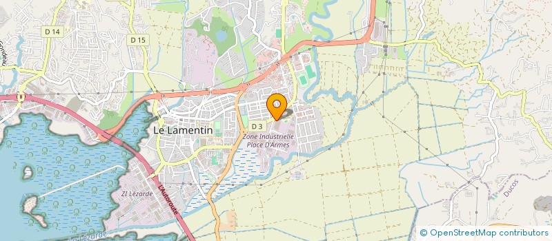 localisation de l'entreprise SNC VIP 195  LE LAMENTIN