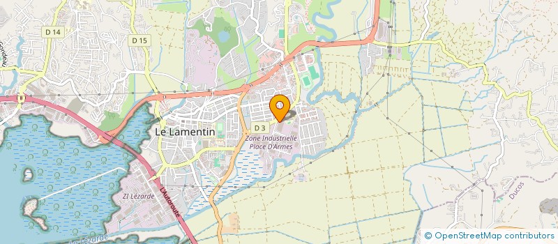 localisation de l'entreprise SNC VIP 27  LE LAMENTIN