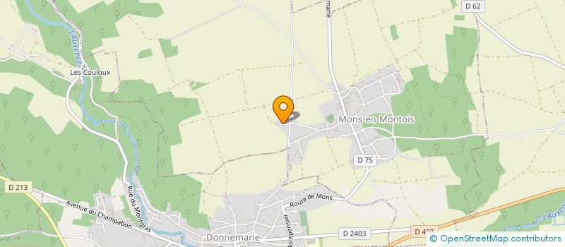 localisation de l'entreprise SNC VO 2000 à MONS-EN-MONTOIS