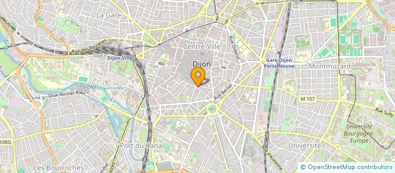 localisation de l'entreprise SNC VOLTAIRIMMO à DIJON