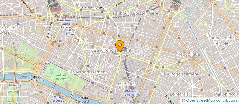 localisation de l'entreprise SNC VOYASTRAL à PARIS