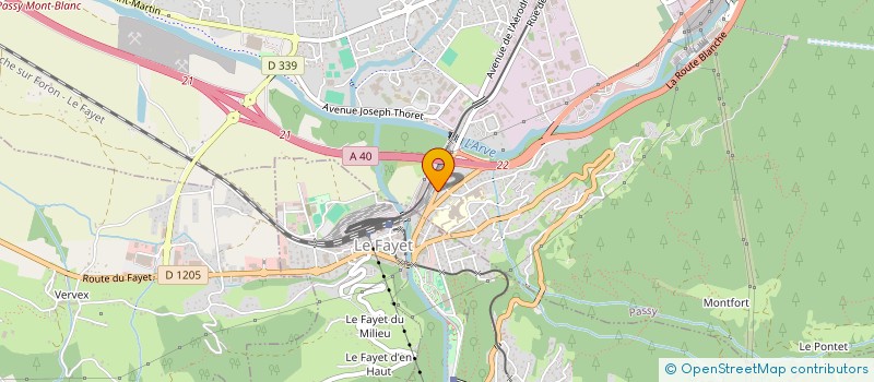 localisation de l'entreprise SNC VRAC GUETTIER  PASSY