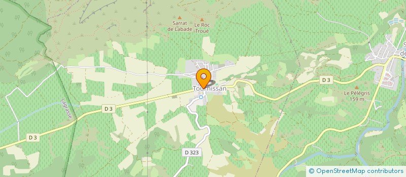 localisation de l'entreprise SNC W.A  TOURNISSAN