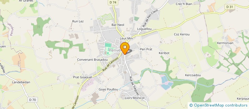 localisation de l'entreprise SNC YANABAR  PENVENAN