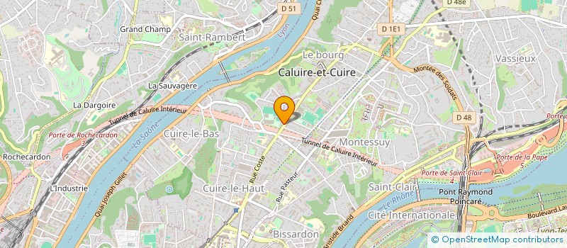 localisation de l'entreprise SNC YILMAZ à CALUIRE-ET-CUIRE