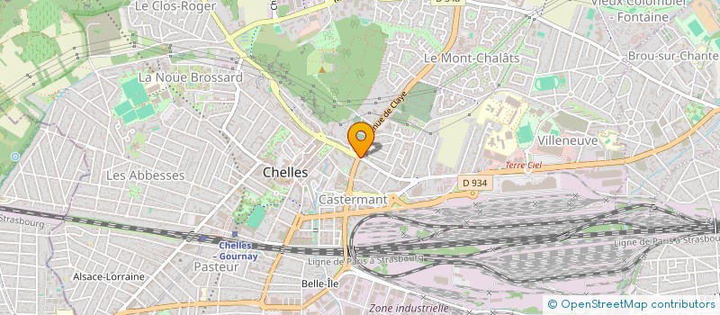 localisation de l'entreprise SNC YUN  PARIS