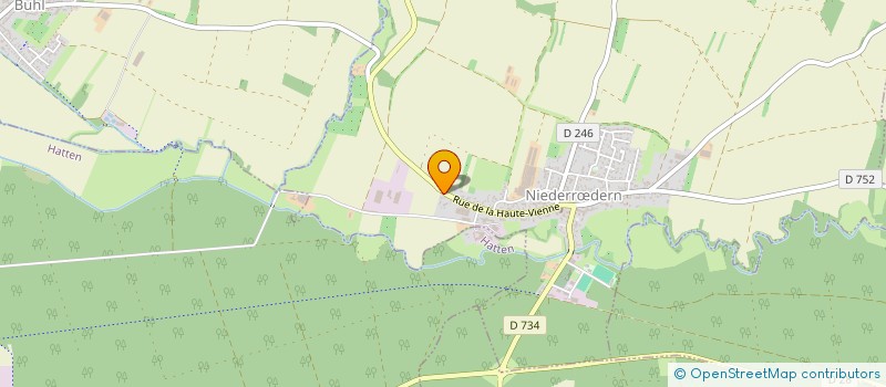 localisation de l'entreprise SNC YVONNE ET ROBERT  NIEDERRDERN