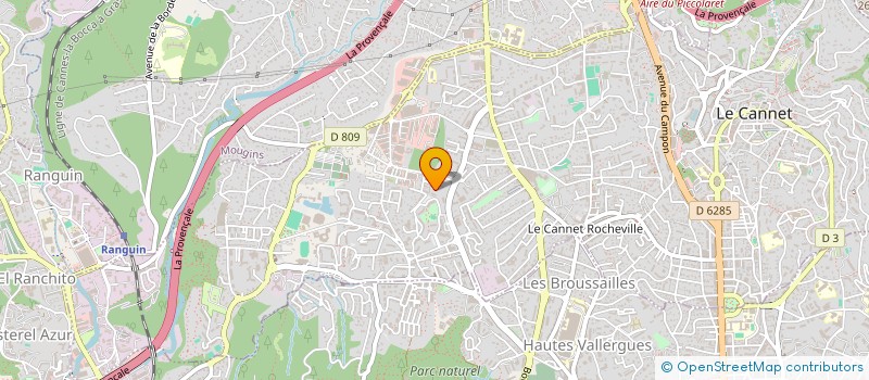 localisation de l'entreprise SNC ZAMBON-RASPATI  LE CANNET