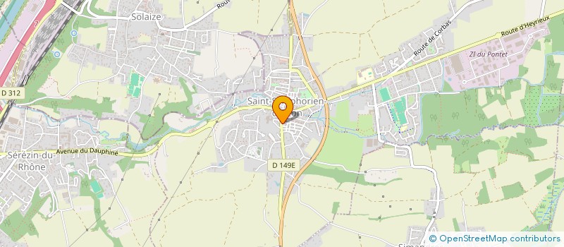 localisation de l'entreprise SNC ZARA  SAINT-SYMPHORIEN-D'OZON