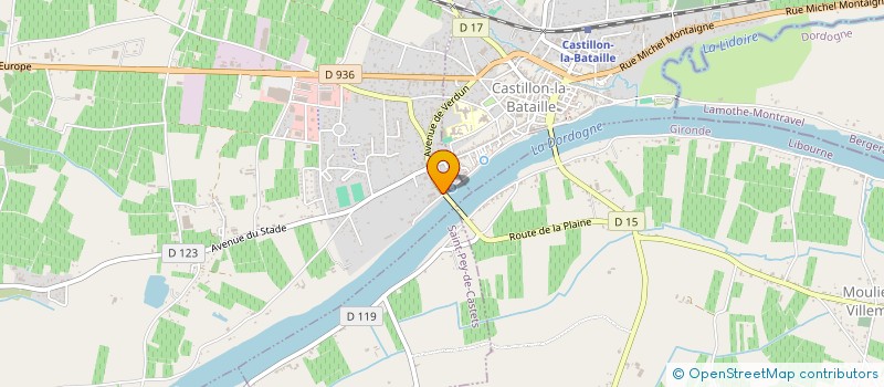 localisation de l'entreprise SNC ZODMI  SAINT-MAGNE-DE-CASTILLON