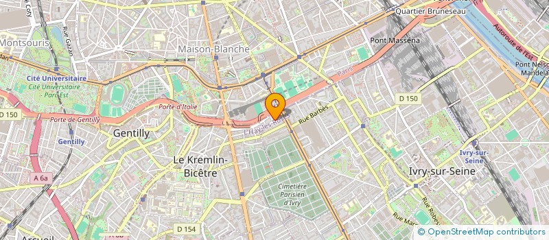 localisation de l'entreprise SNC119 à IVRY-SUR-SEINE