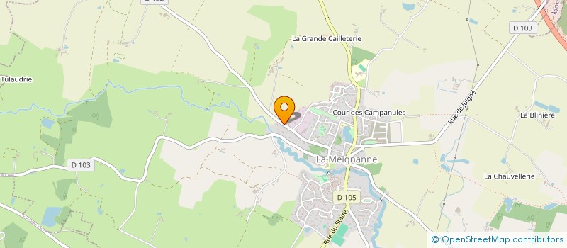 localisation de l'entreprise SNCC INVEST  LONGUENEE-EN-ANJOU