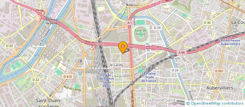 localisation de l'entreprise SNCF-C36  SAINT-DENIS