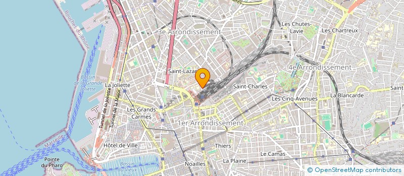 localisation de l'entreprise SNCF VOYAGEURS SUD AZUR à NICE