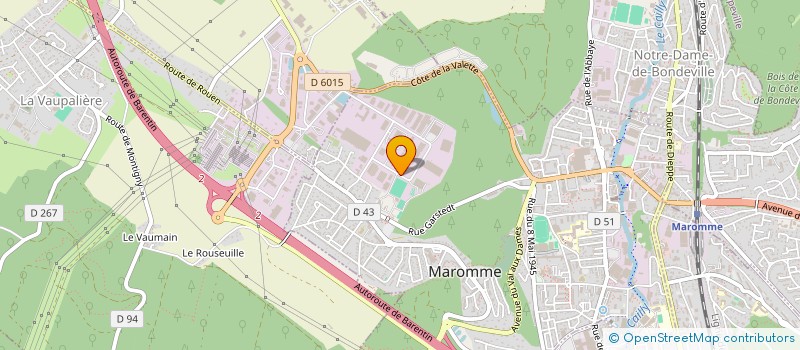 localisation de l'entreprise SNCI à MAROMME