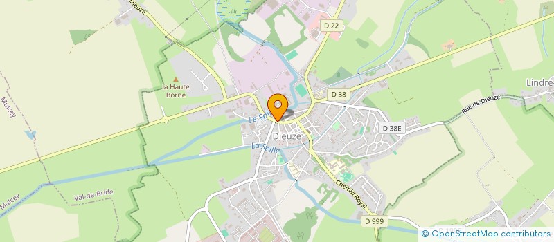 localisation de l'entreprise SNCL à DIEUZE