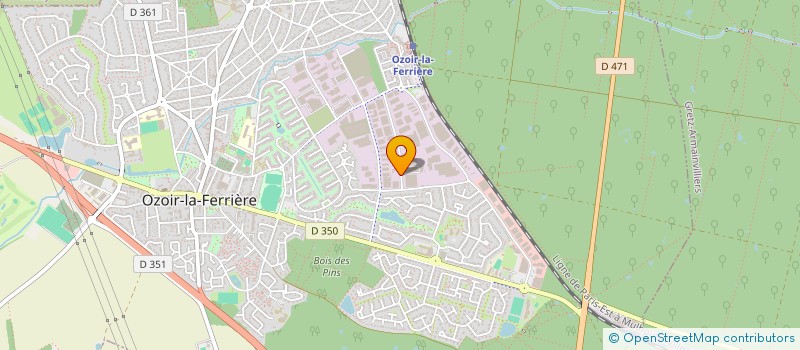 localisation de l'entreprise SNCP BTP à OZOIR-LA-FERRIERE