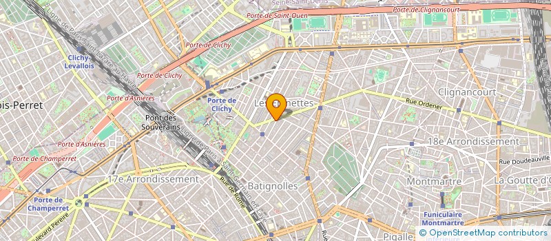 localisation de l'entreprise SNCR  PARIS