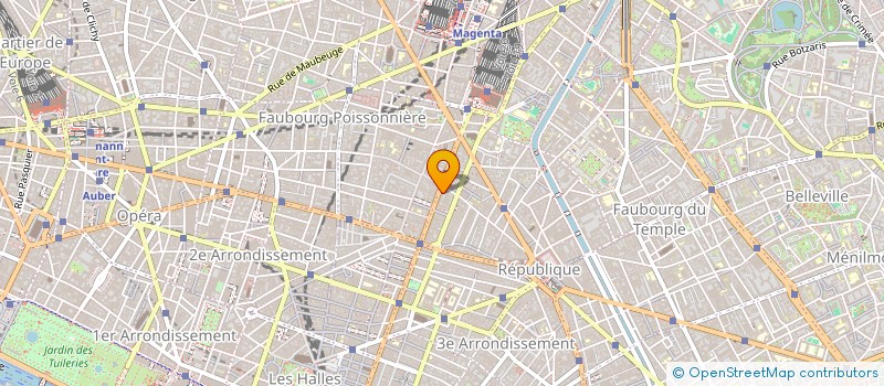 localisation de l'entreprise SND  PARIS