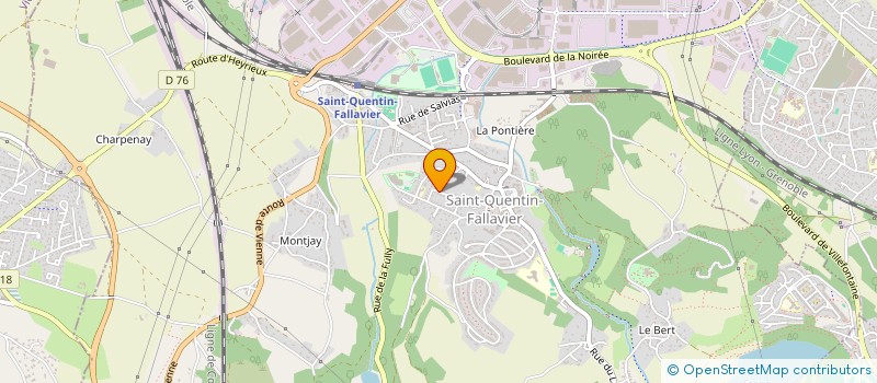 localisation de l'entreprise SND CONSULTING à SAINT-QUENTIN-FALLAVIER