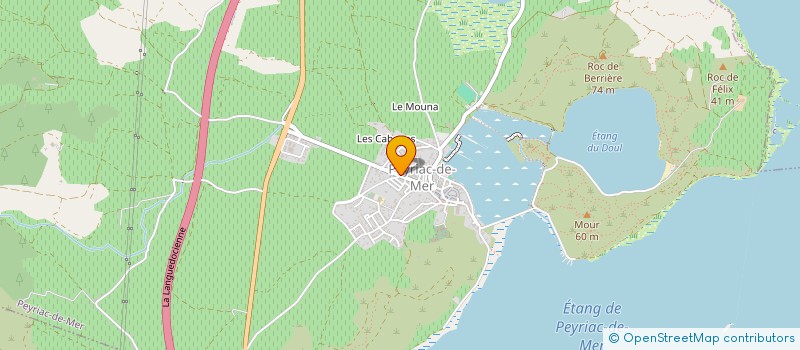 localisation de l'entreprise SND HOLDING  PEYRIAC-DE-MER