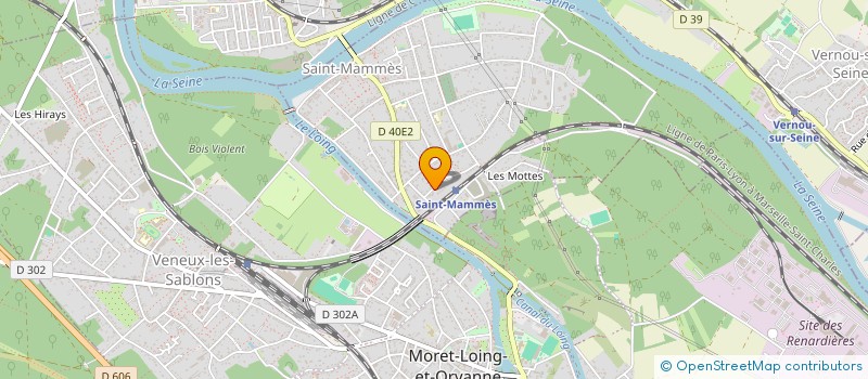 localisation de l'entreprise SND IMMO  SAINT-MAMMES