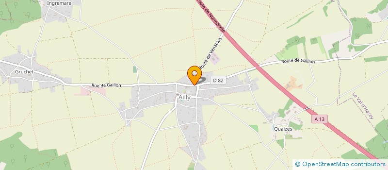 localisation de l'entreprise SND IMMOBILIER  AILLY