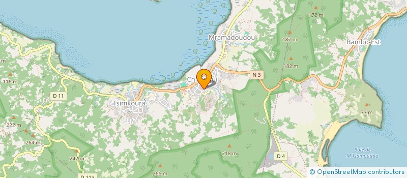 localisation de l'entreprise SND2004 à CHIRONGUI