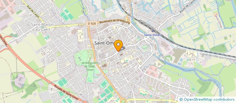 localisation de l'entreprise SNDC HAUTS DE FRANCE  SAINT-OMER