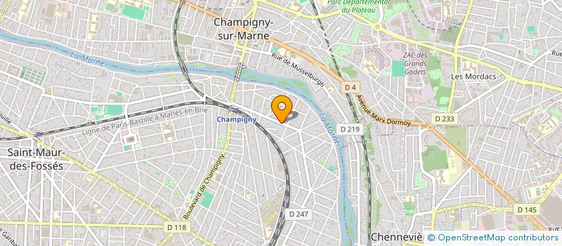 localisation de l'entreprise SNDM à SAINT-MAUR-DES-FOSSES