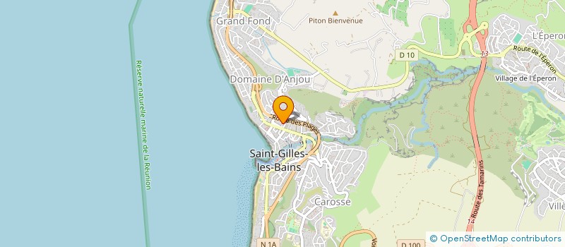 localisation de l'entreprise SNDO EURL à SAINT-PAUL
