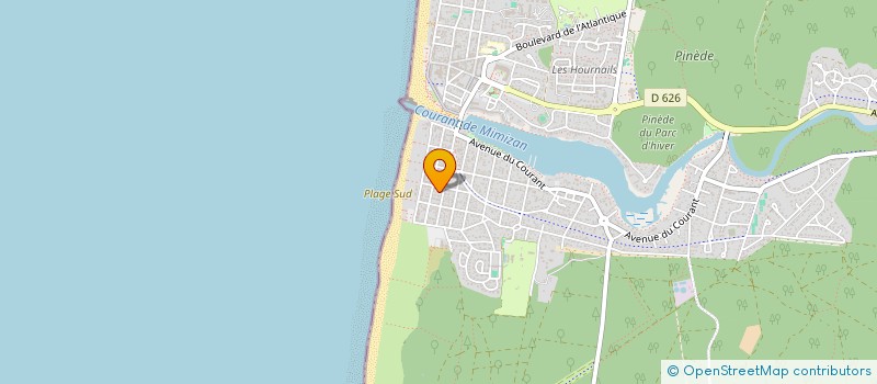 localisation de l'entreprise SNDR 40  MIMIZAN