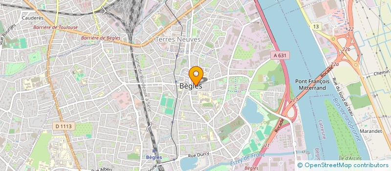 localisation de l'entreprise SNDS à BEGLES