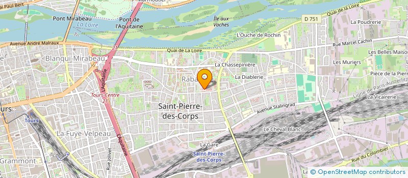 localisation de l'entreprise SNDUC  SAINT-PIERRE-DES-CORPS