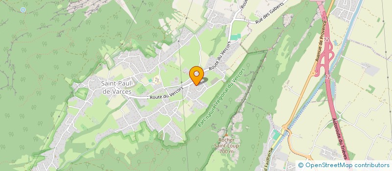localisation de l'entreprise SNDV  SAINT-PAUL-DE-VARCES