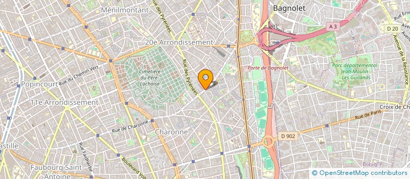 localisation de l'entreprise SNE 94 à PARIS