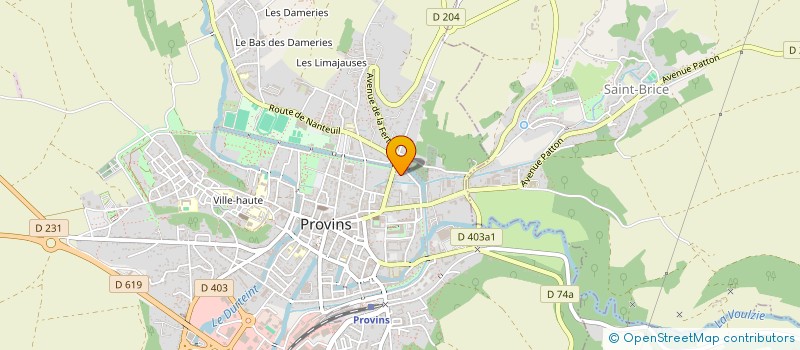 localisation de l'entreprise SNEAKER STREET  PROVINS