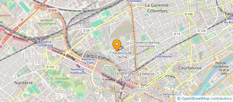 localisation de l'entreprise SNEAKERRADA à COURBEVOIE