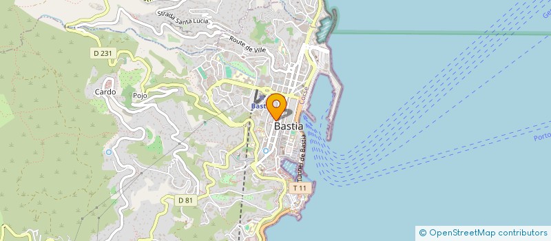 localisation de l'entreprise SNEAKERS CONSULTING à BASTIA