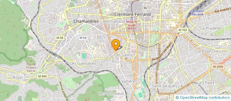 localisation de l'entreprise SNEAKERS LEGIT EVENT  CLERMONT-FERRAND