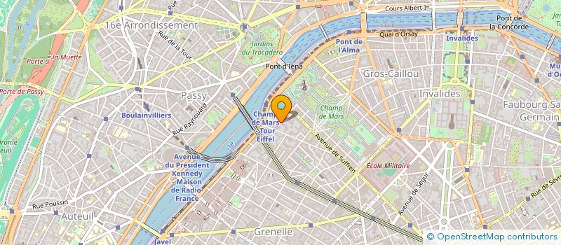 localisation de l'entreprise SNECF SOC NOUV EXPL CHASSE FRA  PARIS