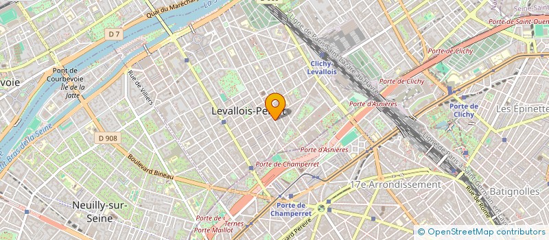 localisation de l'entreprise SNECI à LEVALLOIS-PERRET